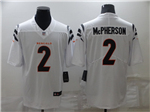 Cincinnati Bengals #2 Evan McPherson White Vapor Limited Jersey