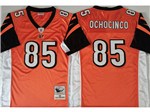 Cincinnati Bengals #85 Chad 'Ochocinco' Johnson 2009 Throwback Orange Jersey 