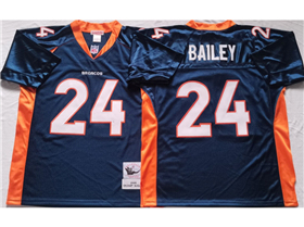 Denver Broncos #24 Champ Bailey 2004 Throwback Blue Jersey