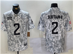 Denver Broncos #2 Pat Surtain II Arctic Camo 2024 Salute To Service Limited Jersey