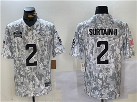 Denver Broncos #2 Pat Surtain II Arctic Camo 2024 Salute To Service Limited Jersey