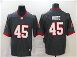 Tampa Bay Buccaneers #45 Devin White Gray Vapor Limited Jersey
