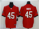 Tampa Bay Buccaneers #45 Devin White Red Vapor Limited Jersey