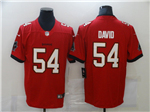 Tampa Bay Buccaneers #54 Lavonte David Red Vapor Limited Jersey