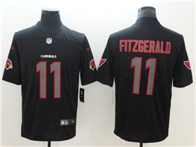 Arizona Cardinals #11 Larry Fitzgerald Black Vapor Impact Limited Jersey