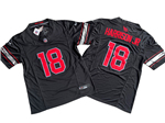 Arizona Cardinals #18 Marvin Harrison Jr. Black Vapor F.U.S.E. Limited Jersey