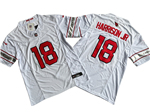 Arizona Cardinals #18 Marvin Harrison Jr. White Vapor F.U.S.E. Limited Jersey