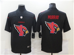 Arizona Cardinals #1 Kyler Murray Black Shadow Logo Limited Jersey