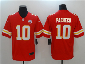 Kansas City Chiefs #10 Isaih Pacheco Red Vapor Limited Jersey