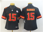 Kansas City Chiefs #15 Patrick Mahomes Women's Black Vapor Limited Jersey