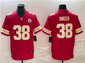 Kansas City Chiefs #38 L'Jarius Sneed Red Vapor Limited Jersey