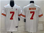 Kansas City Chiefs #7 Harrison Butker White Vapor Limited Jersey