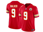 Kansas City Chiefs #9 Kenneth Walker III Red Vapor F.U.S.E. Limited Jersey