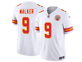 Kansas City Chiefs #9 Kenneth Walker III White Vapor F.U.S.E. Limited Jersey