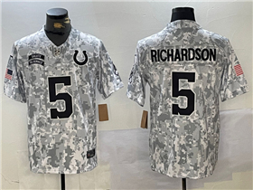 Indianapolis Colts #5 Anthony Richardson Arctic Camo 2024 Salute To Service Limited Jersey