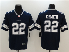 Dallas Cowboys #22 Emmitt Smith Blue Vapor Limited Jersey