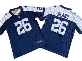 Dallas Cowboys #26 DaRon Bland Thanksgiving Blue Vapor F.U.S.E. Limited Jersey
