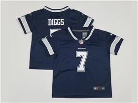 Dallas Cowboys #7 Trevon Diggs Toddler Blue Vapor Limited Jersey