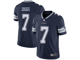 Dallas Cowboys #7 Trevon Diggs Youth Blue Vapor Limited Jersey