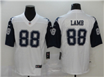 Dallas Cowboys #88 CeeDee Lamb White Alternate Vapor Limited Jersey