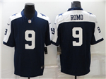 Dallas Cowboys #9 Tony Romo Thanksgiving Blue Vapor Limited Jersey