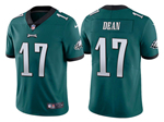 Philadelphia Eagles #17 Nakobe Dean Green Vapor Limited Jersey