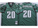 Philadelphia Eagles #20 Brian Dawkins 2004 Throwback Green Jersey