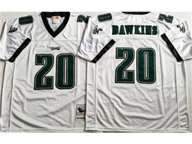 Philadelphia Eagles #20 Brian Dawkins 2004 Throwback White Jersey