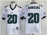 Philadelphia Eagles #20 Brian Dawkins 1996 Throwback White Jersey