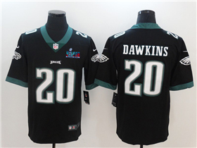 Philadelphia Eagles #20 Brian Dawkins Black Super Bowl LVII Limited Jersey