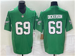 Philadelphia Eagles #69 Landon Dickerson Kelly Green Vapor F.U.S.E. Limited Jersey