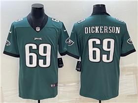 Philadelphia Eagles #69 Landon Dickerson Green Vapor Limited Jersey