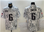 Philadelphia Eagles #6 DeVonta Smith Arctic Camo 2024 Salute To Service Limited Jersey