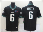 Philadelphia Eagles #6 DeVonta Smith Black Super Bowl LVII Limited Jersey