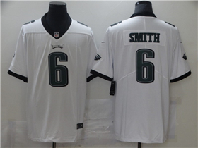 Philadelphia Eagles #6 DeVonta Smith White Vapor Limited Jersey