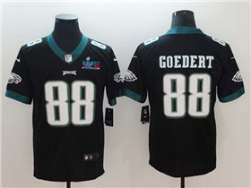 Philadelphia Eagles #88 Dallas Goedert Black Super Bowl LVII Limited Jersey