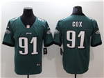 Philadelphia Eagles #91 Fletcher Cox Green Vapor Limited Jersey