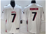 Atlanta Falcons #7 Bijan Robinson White Vapor Limited Jersey