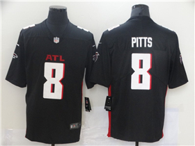 Atlanta Falcons #8 Kyle Pitts Black Vapor Limited Jersey