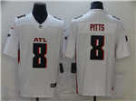 Atlanta Falcons #8 Kyle Pitts White Vapor Limited Jersey