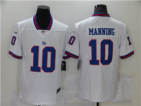 New York Giants #10 Eli Manning White Color Rush Limited Jersey