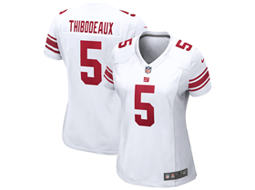 New York Giants #5 Kayvon Thibodeaux Women's White Vapor Limited Jersey