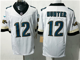 Jacksonville Jaguars #12 Travis Hunter White Throwback Vapor F.U.S.E. Limited Jersey