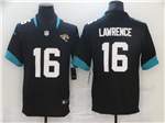 Jacksonville Jaguars #16 Trevor Lawrence Black Vapor Limited Jersey