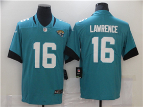 Jacksonville Jaguars #16 Trevor Lawrence Youth Teal Vapor Limited Jersey