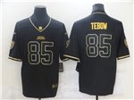 Jacksonville Jaguars #85 Tim Tebow Black Gold Vapor Limited Jersey