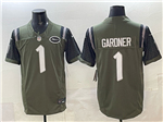New York Jets #1 Sauce Gardner Gotham Green Rivalries Vapor F.U.S.E. Limited Jersey