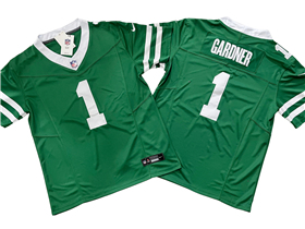 New York Jets #1 Sauce Gardner Legacy Green Vapor F.U.S.E. Limited Jersey