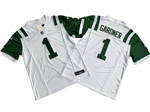 New York Jets #1 Sauce Gardner White Classic Vapor F.U.S.E. Limited Jersey