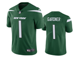 New York Jets #1 Sauce Gardner Green Vapor Limited Jersey